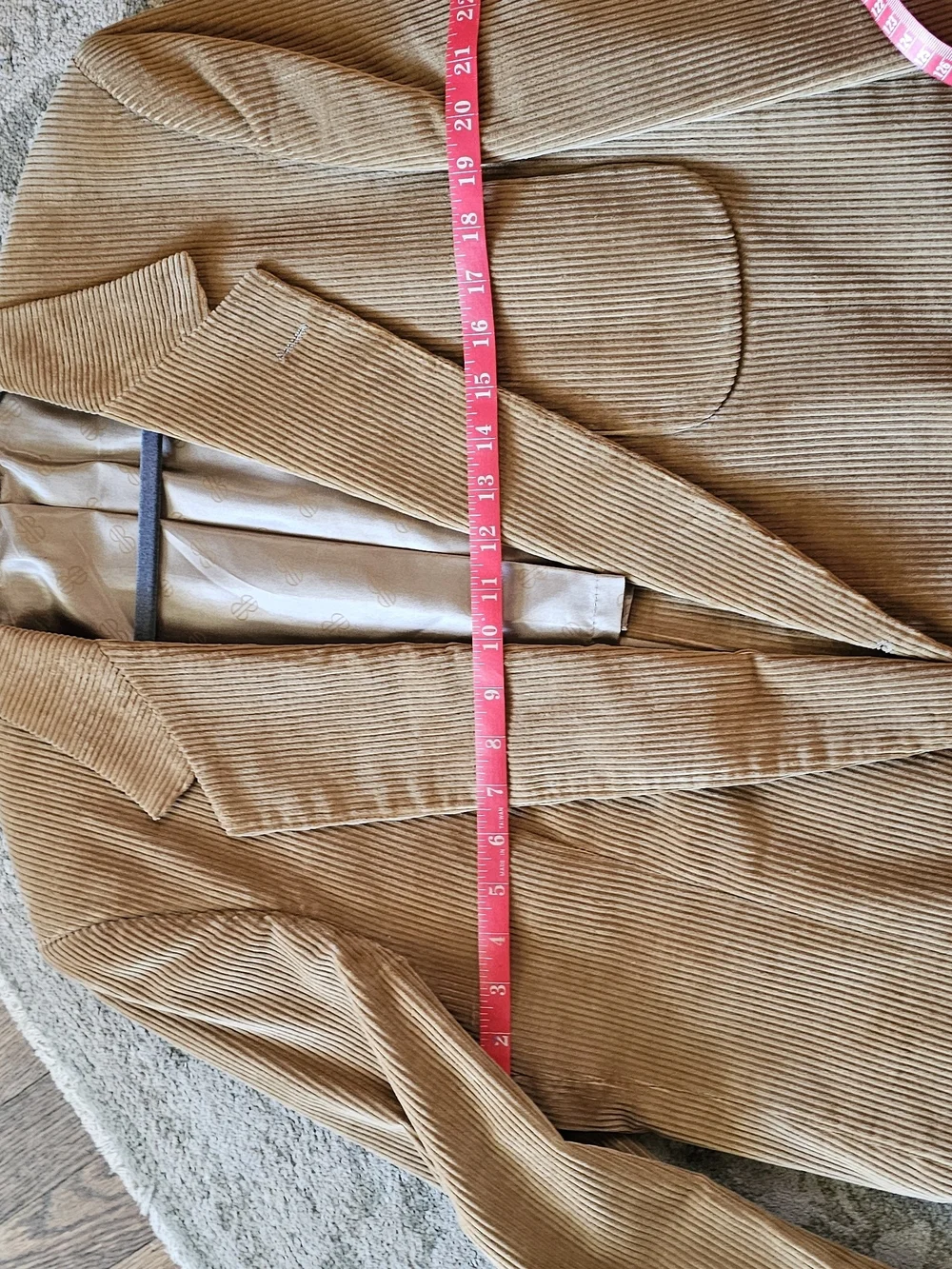Vintage Bill Blass Camel Corduroy Blazer Sport Coat Raleigh’s Washington